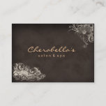 Beige Trendy Salon Spa Floral Appointment Card at Zazzle