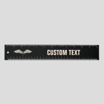 Beige wings 12 inch Ruler