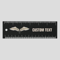 Beige wings 6 inch Ruler