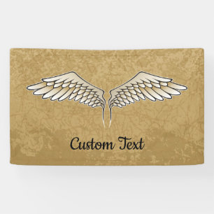 Beige Wings Banner