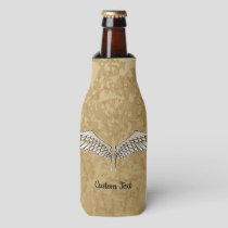 Beige Wings Bottle Cooler