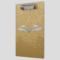 Beige wings clipboard