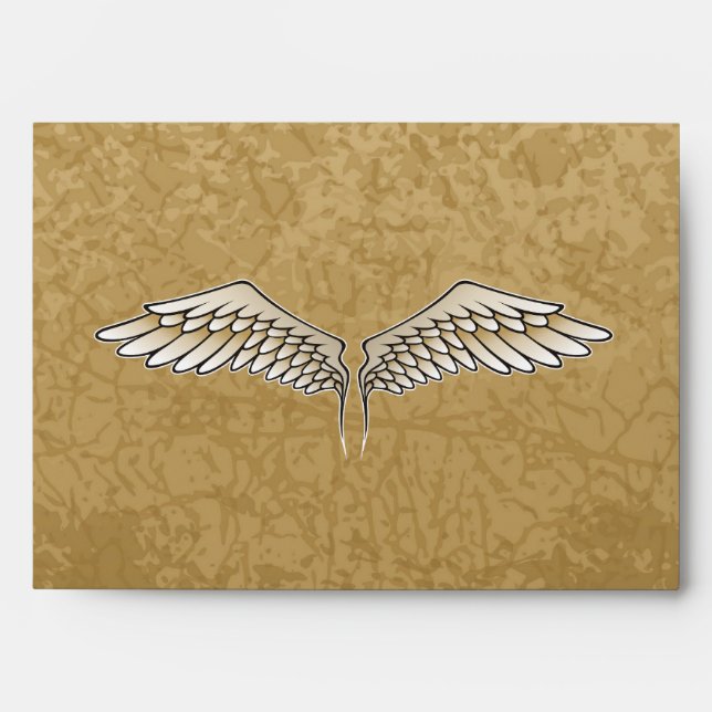 Beige wings envelope (Front)