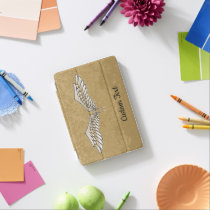 Beige Wings iPad Air Cover