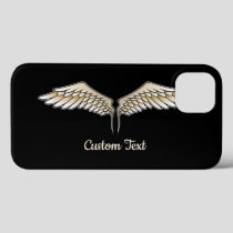 Beige Wings iPhone Case