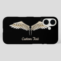 Beige Wings iPhone Case