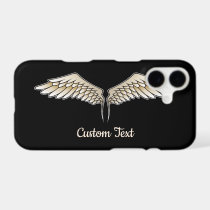 Beige Wings iPhone Case