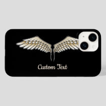 Beige Wings iPhone Case