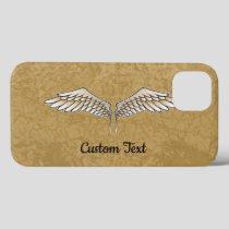 Beige Wings iPhone Case