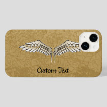 Beige Wings iPhone Case