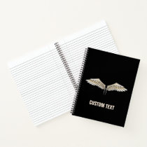 Beige wings notebook