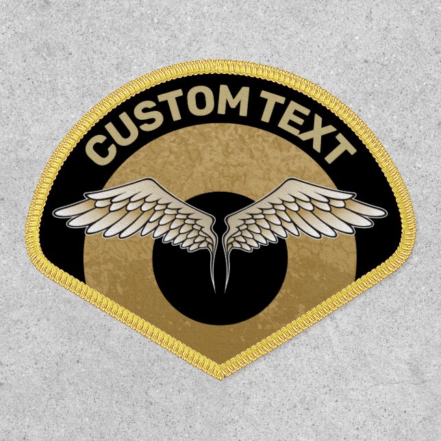 Beige Wings Patch (Front)