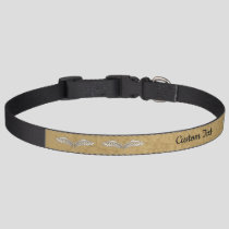 Beige Wings Pet Collar