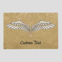 Beige Wings Placemat