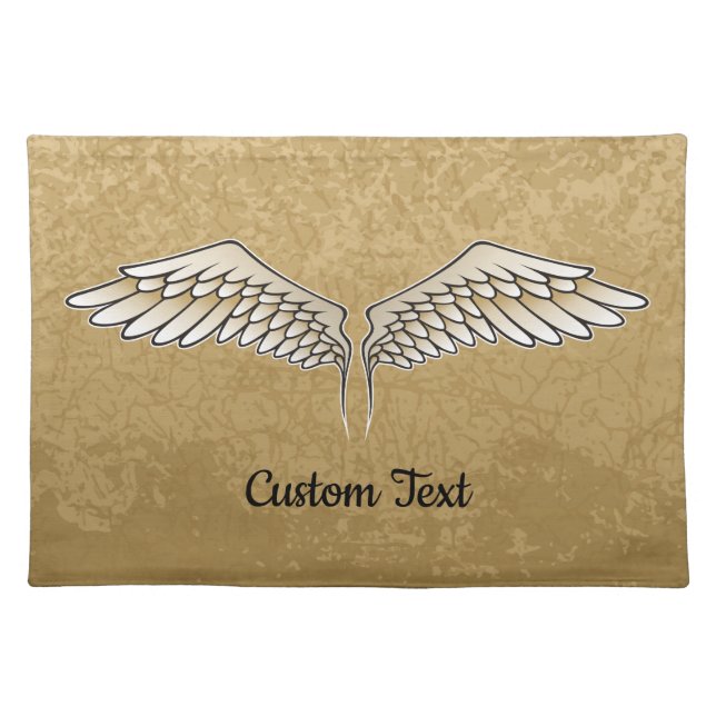 Beige Wings Placemat (Front)