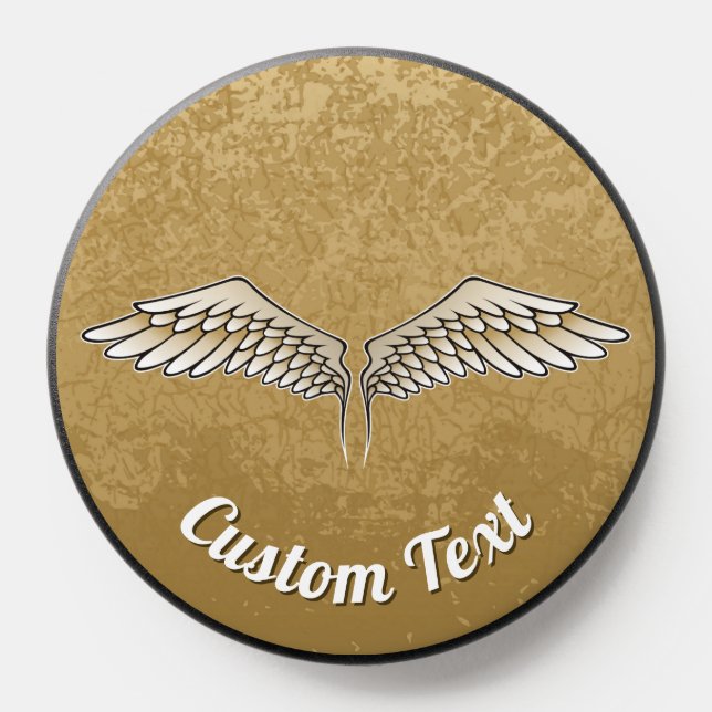 Beige Wings PopSocket (Popsocket)