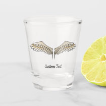 Beige Wings Shot Glass