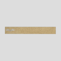 Beige wings wrap around address label