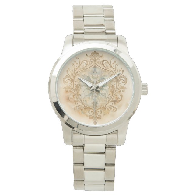 Beigi Gold Mosaic Pattern,Women watch,eWatch Watch (Front)