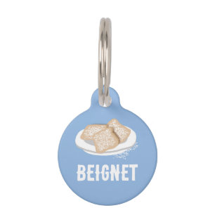 BEIGNET PET ID TAG