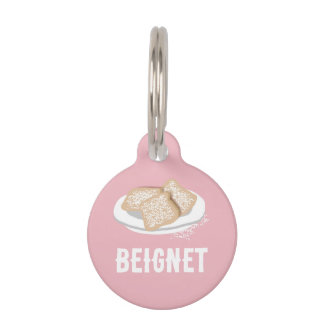 BEIGNET PET ID TAG