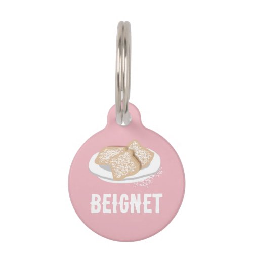 BEIGNET PET ID TAG