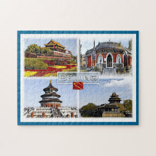Beijin - China - Mosaic - Jigsaw Puzzle