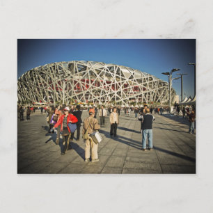 Beijing Bird's Nest Postcard