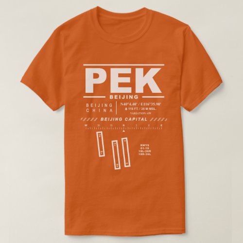 Beijing Capital Intl Airport PEK Tee Shirt