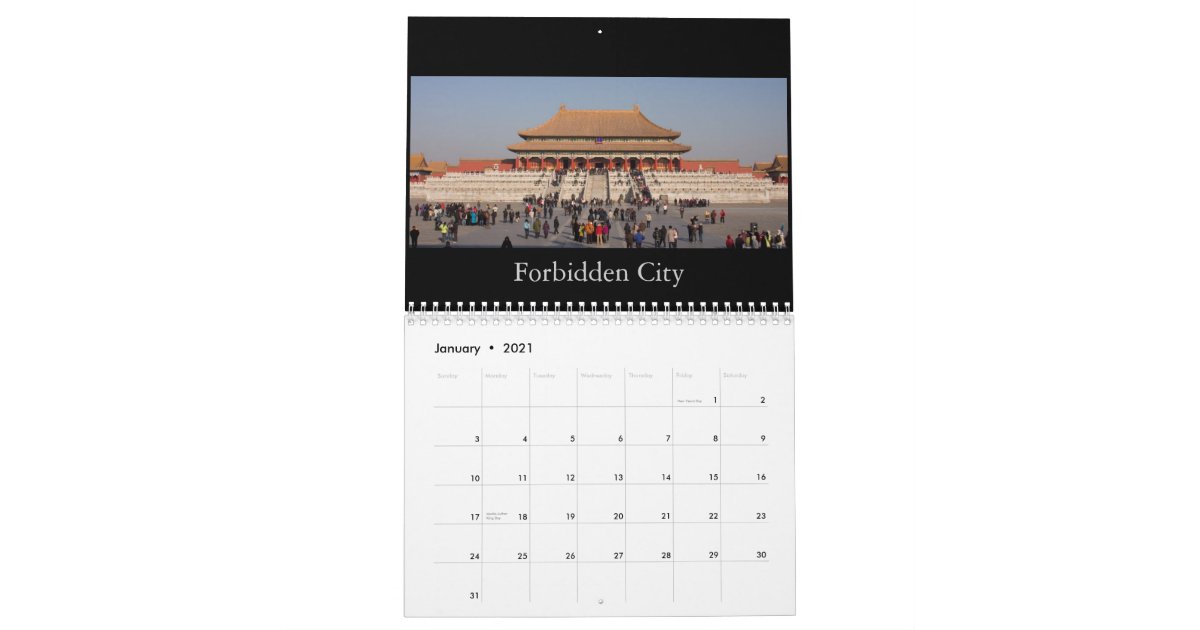 BEIJING CHINA CALENDAR