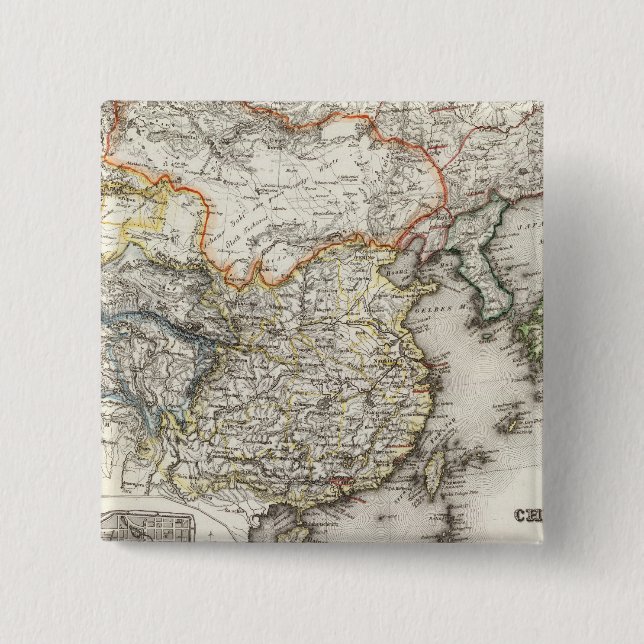Beijing, China Pinback Button (Front)