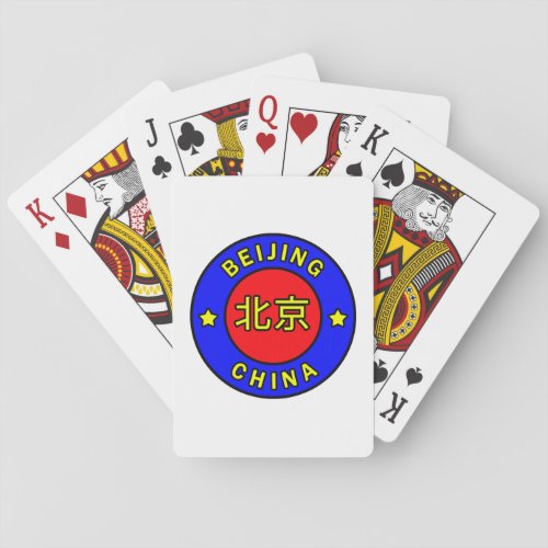 Beijing China Poker Cards