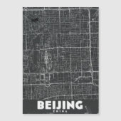 Beijing China Vintage Travel Map (Front)