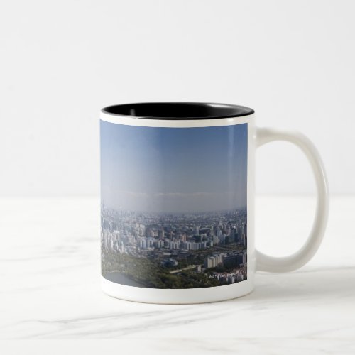 Beijing Cityscape Two_Tone Coffee Mug