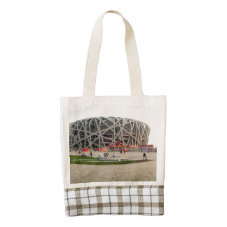 Beijing National Olympic Stadium Zazzle HEART Tote Bag