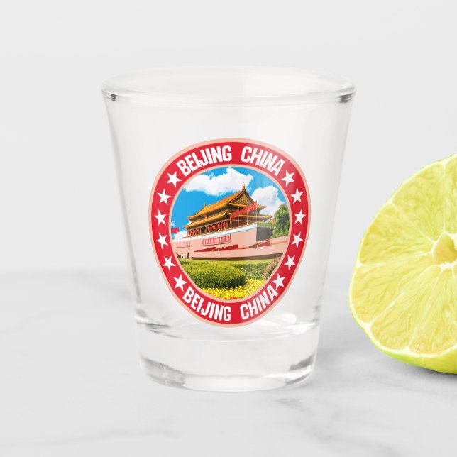 Beijing                                            shot glass (Front)