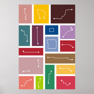 Beijing - Transit Palettes Poster