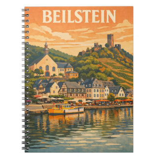 Beilstein Germany Vintage Travel Art Notebook