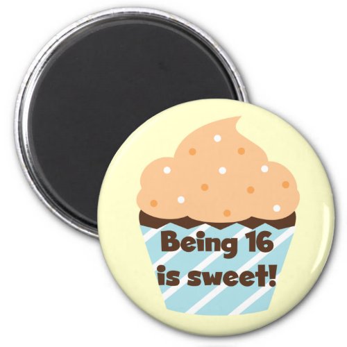 Being 16 is Sweet Birthday T shirts and Gifts Magnet