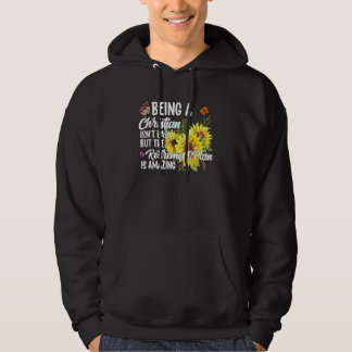 Being A Christian Isn't Easy Retirement Plan sunfl Hoodie