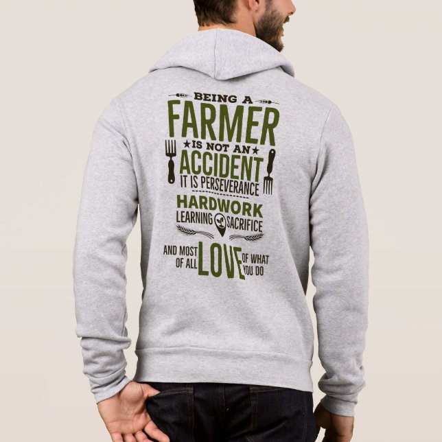 Being A Farmer Hoodie (Back)