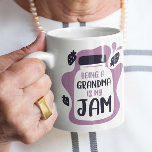 Being A Grandma Is My Jam Coffee Mug