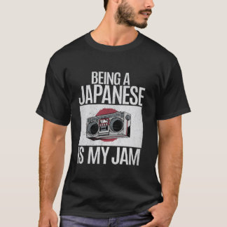 Being a Japanese is my Jam Japanese Long Sleeve T T-Shirt