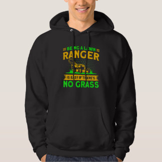 Being A Lawn Ranger Is Easy Gardening Hoodie
