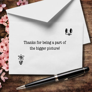 Being A Part Of The Bigger Picture Thank You Card