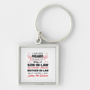 Being A Son In Law Gift For Your Son Keychain
