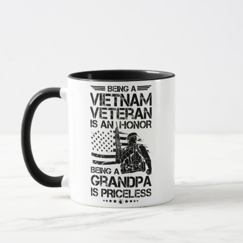 Being A  Vietnam Veteran Is A Honor Gift Grandpa Mug