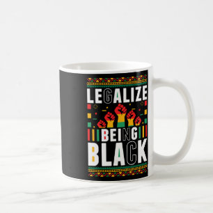 Being Black African American Juneteenth Coffee Mug