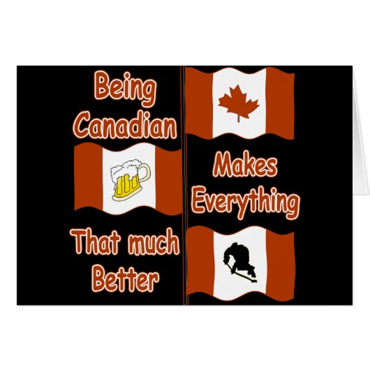 Being Canadian Cards (Front Horizontal)