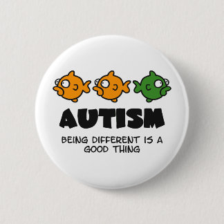 Being Different - autism design Button